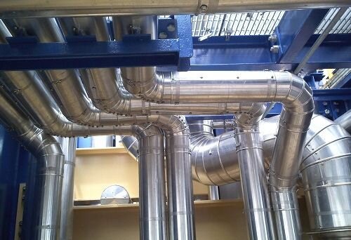 Bảo ôn ống khí HVAC phòng sạch