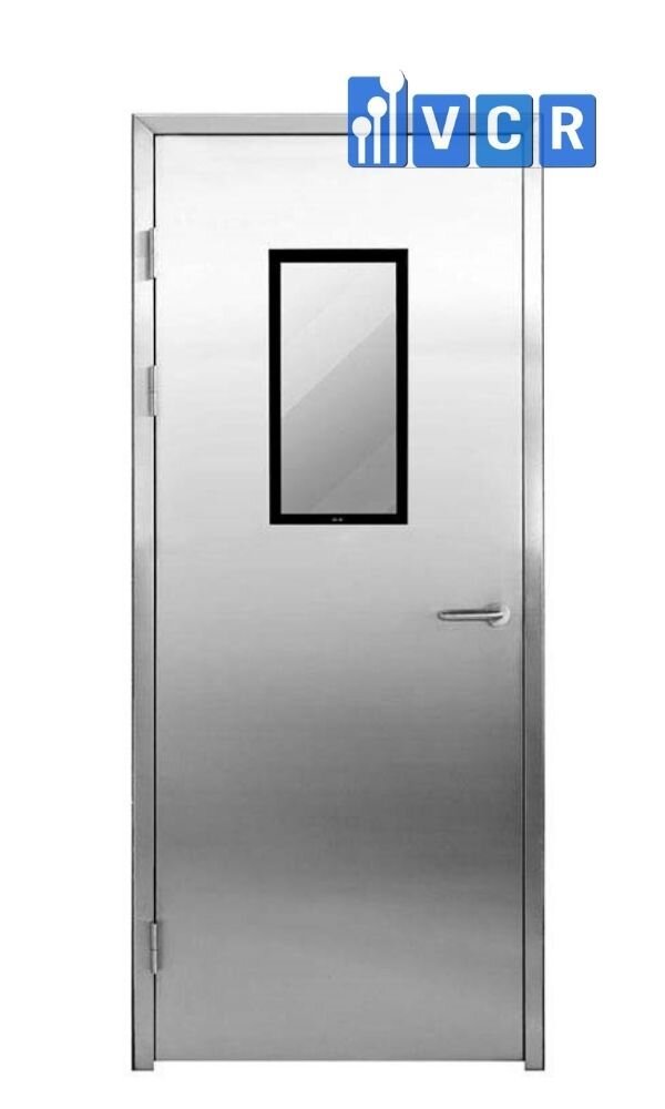 CLEANROOM STAINLESS STEEL DOOR