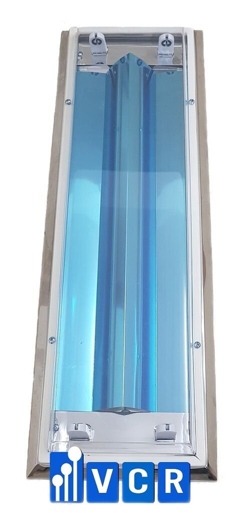 cleanroom light fixture with bulbs