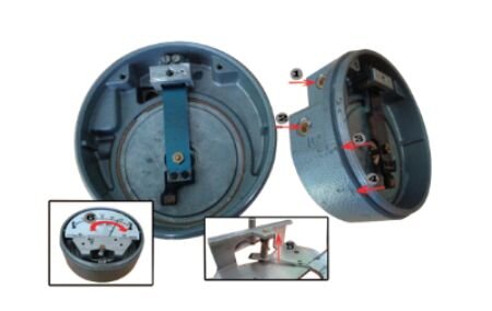 VCR differential pressure gauge