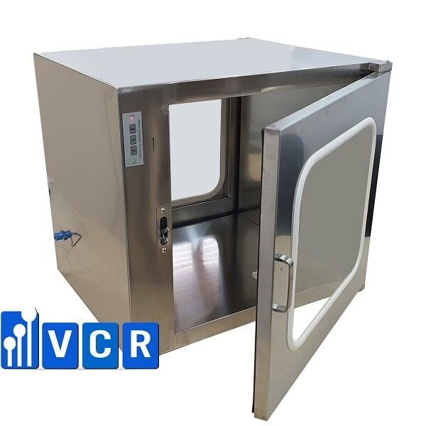 pass box thép không gỉ trong phòng sạch