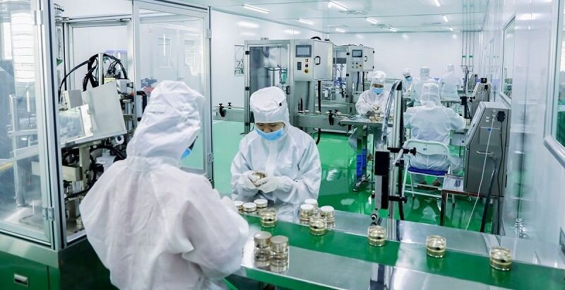 nhà máy sản xuất mỹ phẩm