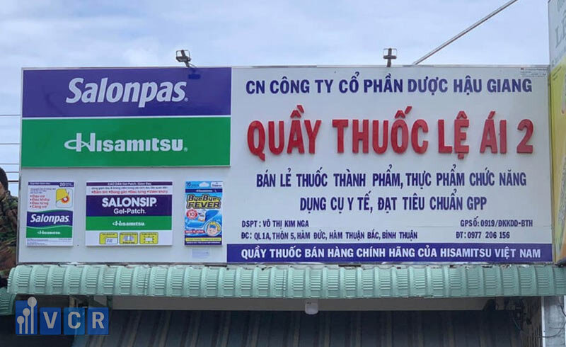 bảng hiệu nhà thuốc đạt chuẩn gpp