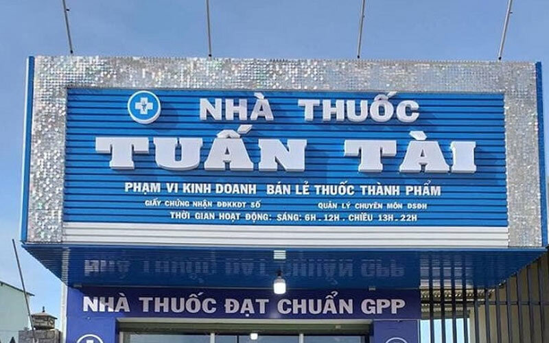 quy định bảng hiệu quầy thuốc gpp