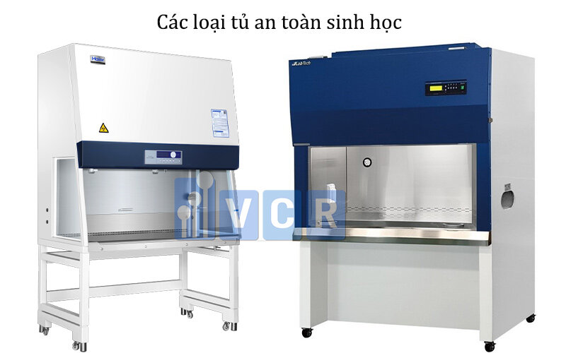 một số loại tủ hút an toàn sinh học