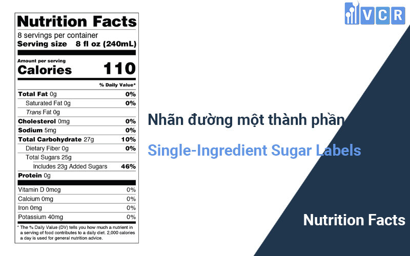 nhãn đường một thành phần