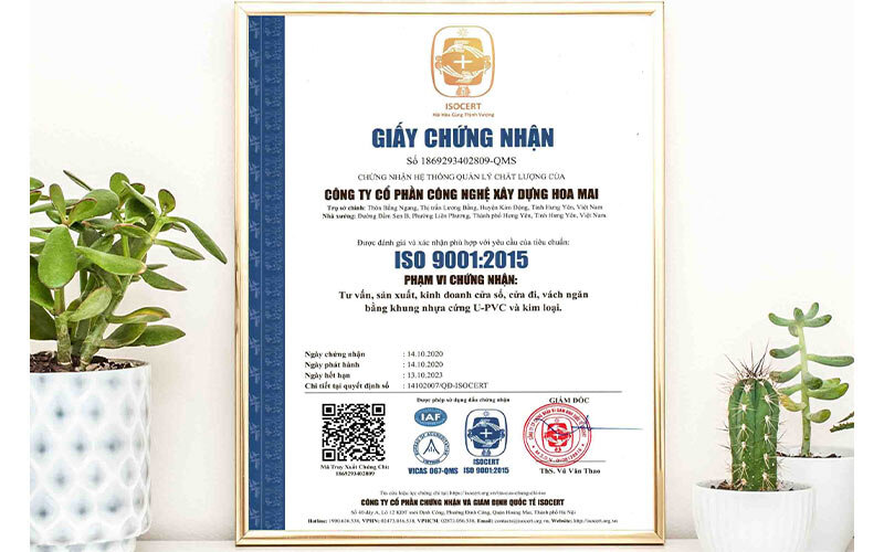 top những tổ chức chứng nhận ISO uy tín