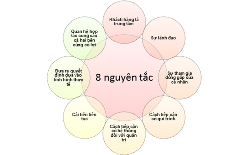 8 nguyên tắc quản lý chất lượng của ISO 9001:2008