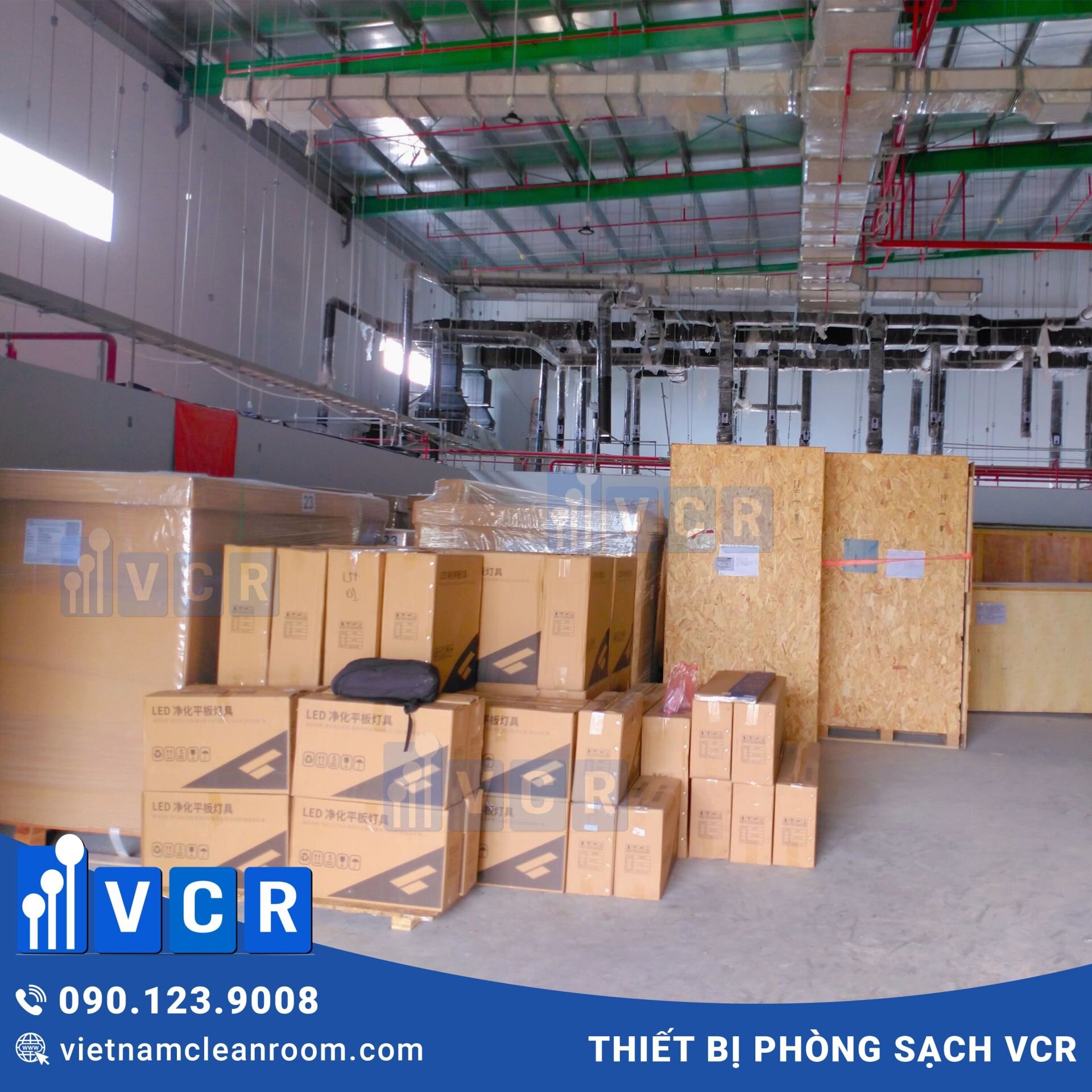 ảnh đèn led giao cho Vaksindo