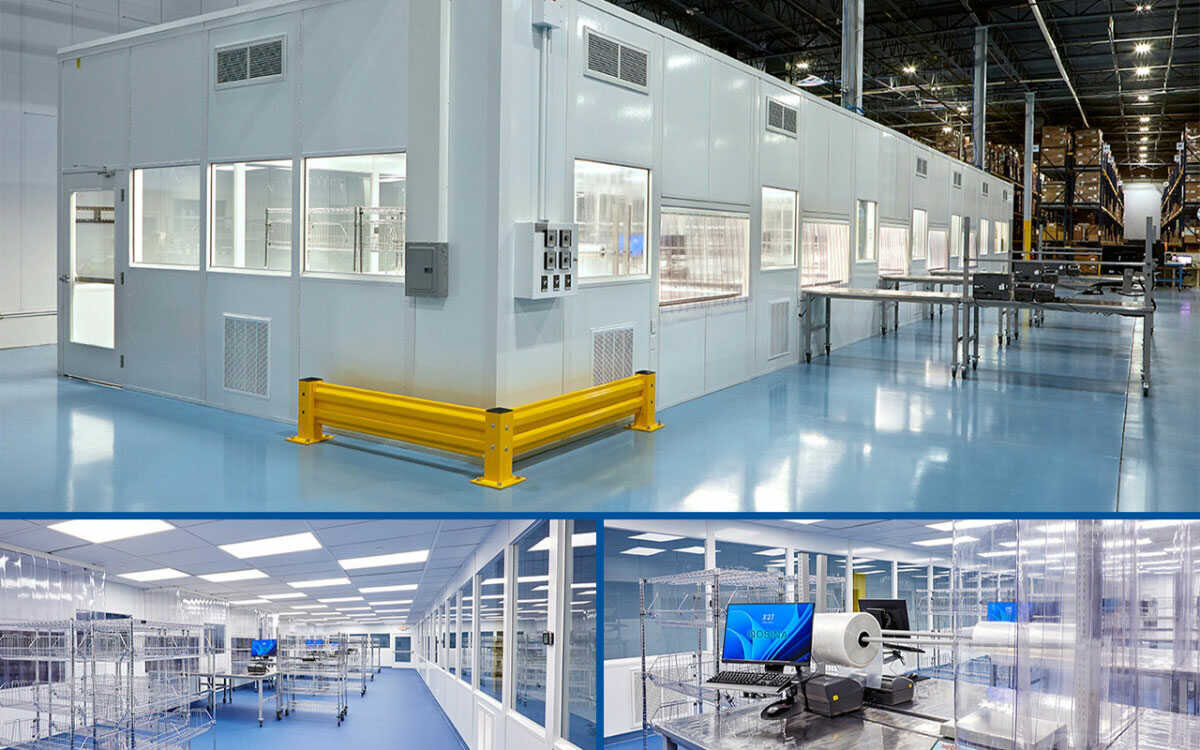 What should be paid attention to in the construction of a cleanroom?