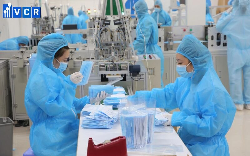 Cơ sở sản xuất khẩu trang y tế