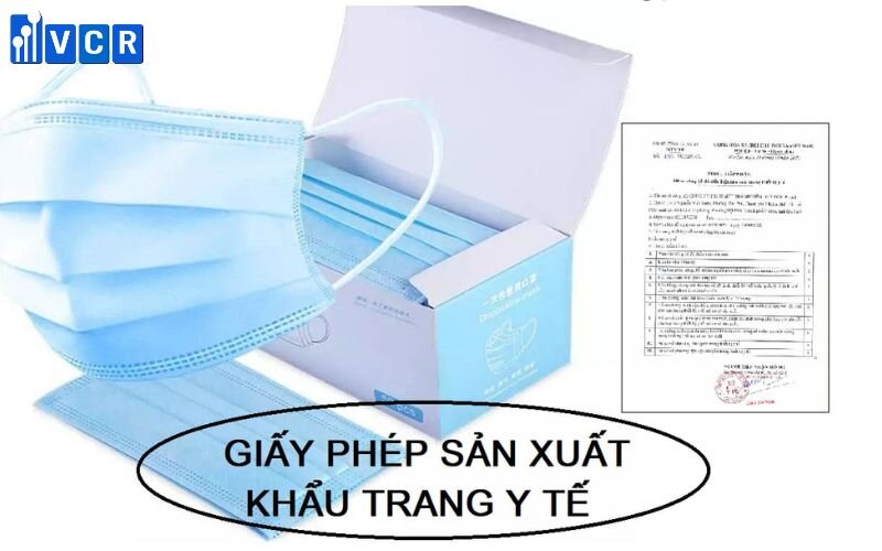Giấy phép sản xuất khẩu trang y tế