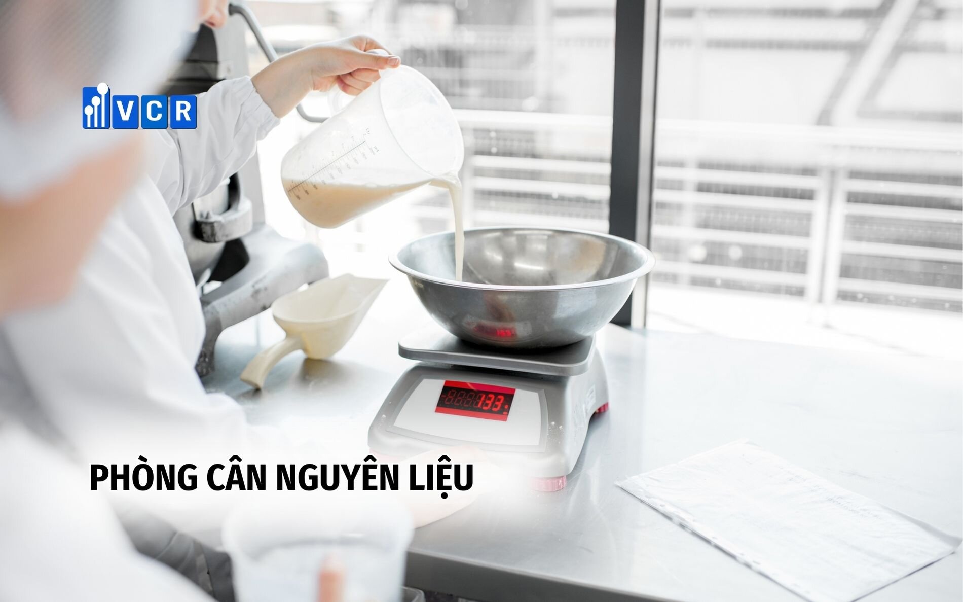Phòng cân nguyên liệu vị trí lắp đặt Clean Booth tối ưu