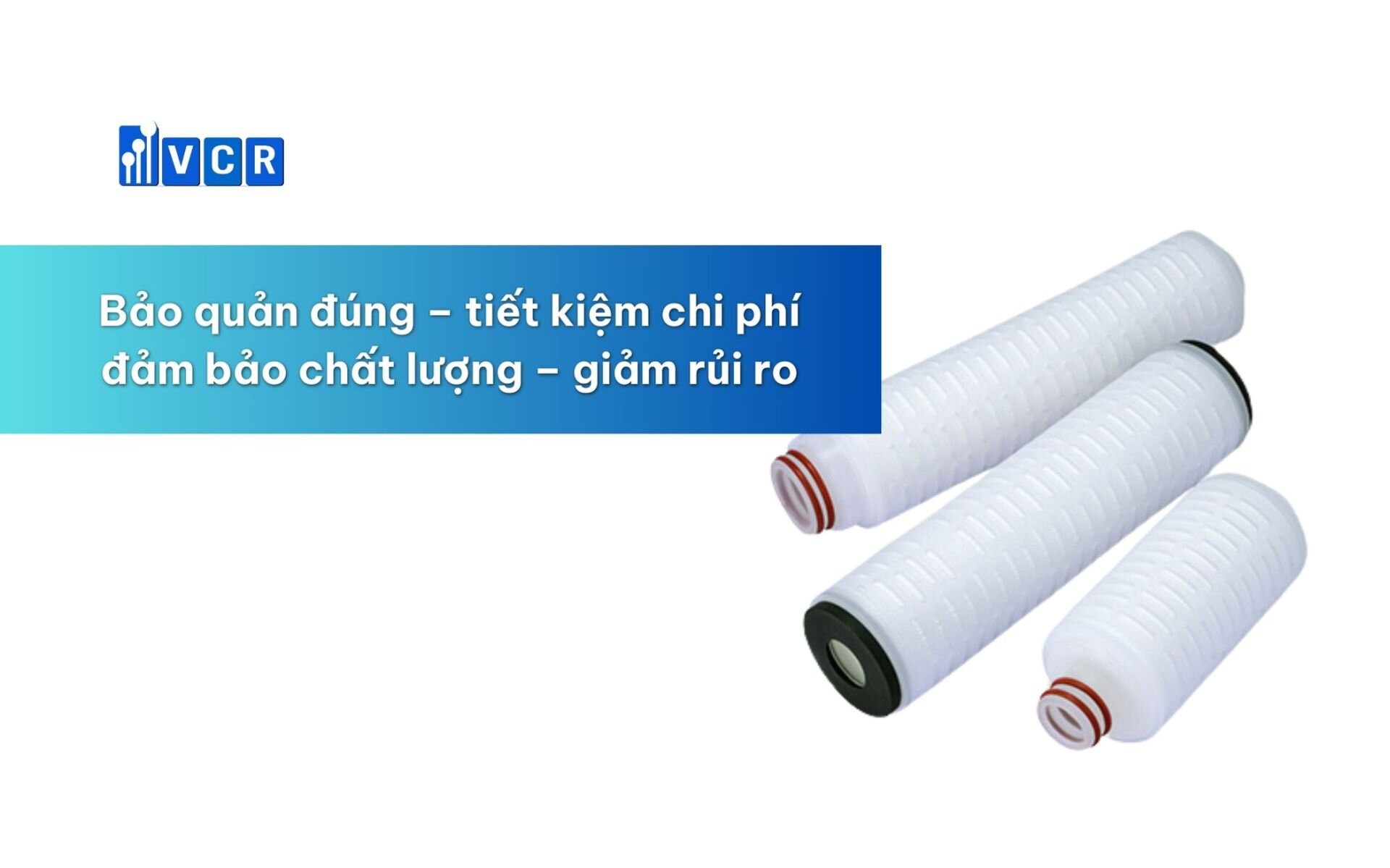 Lõi lọc giấy xếp VCR