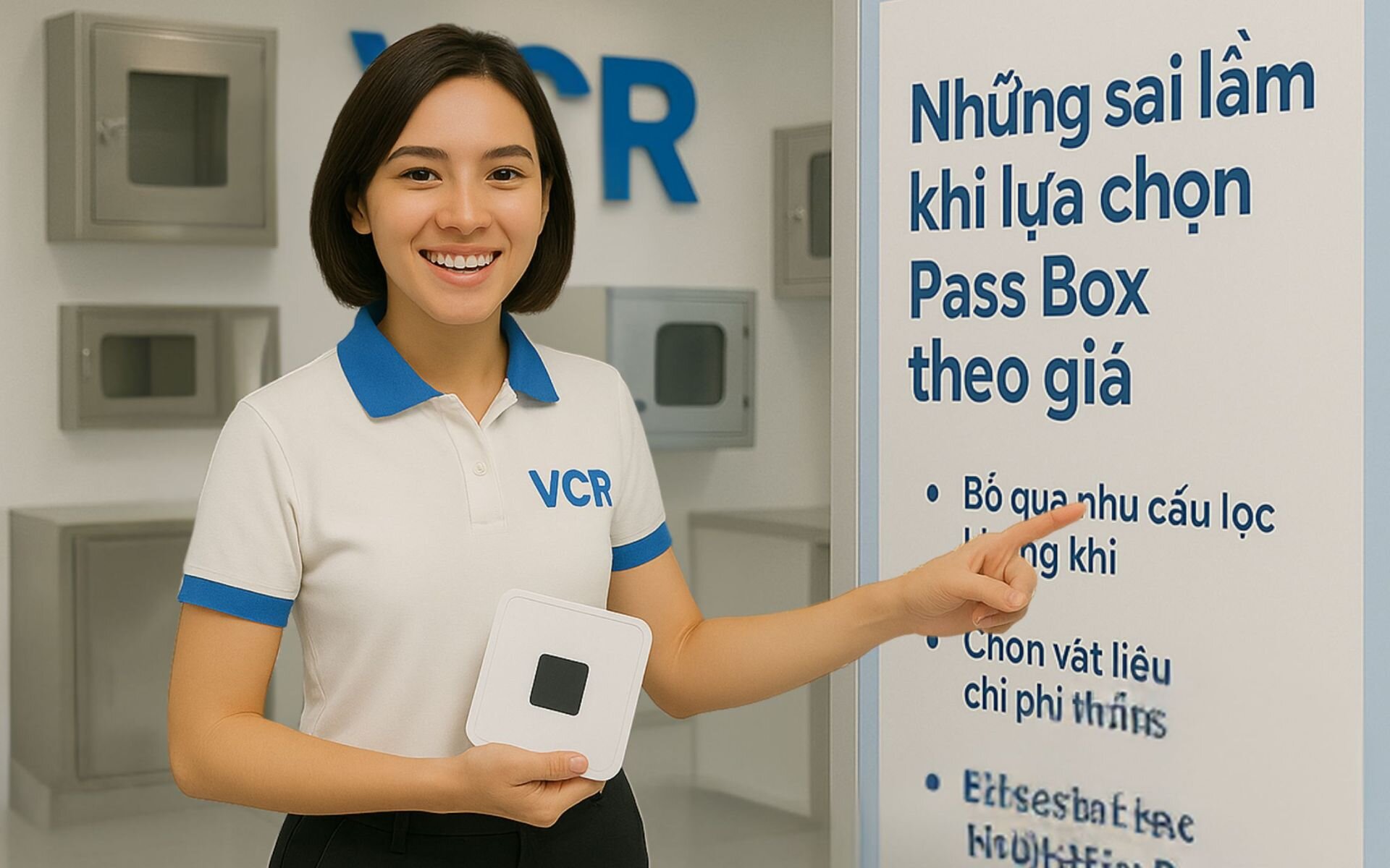 Những sai lầm khi lựa chọn pass box theo giá