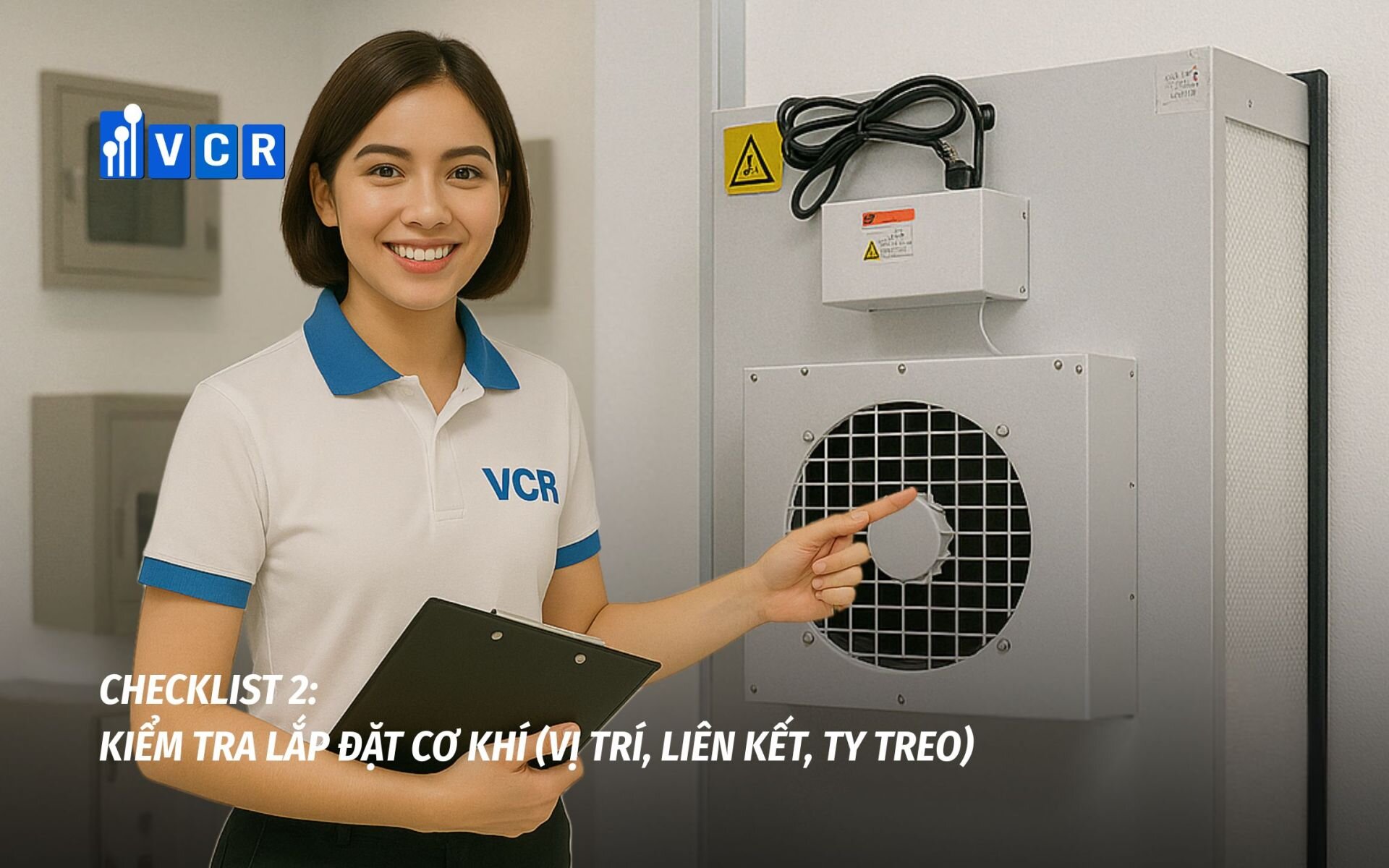Kiểm tra lắp đặt cơ khí